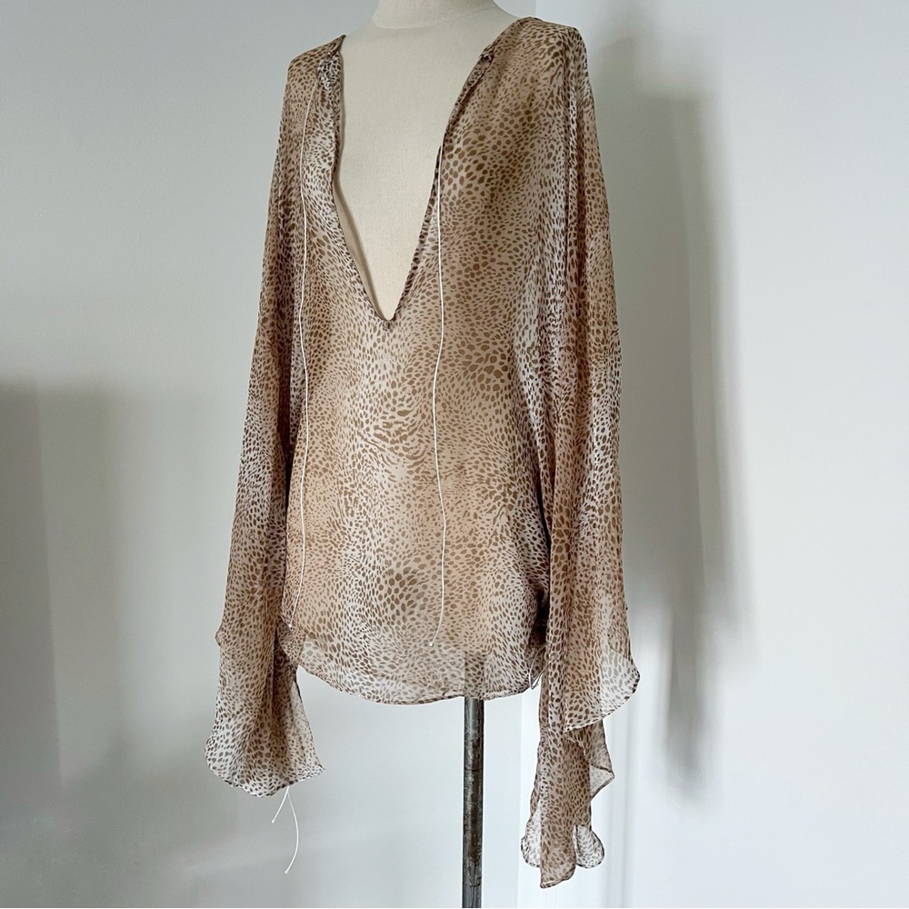 Victoria Secret Leopard Print Cover-Up Sz. OS (one size)